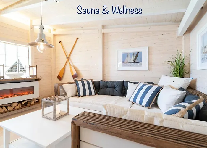 Fewo Sandkorn - Familien- Hunde - Strandnah - Grosse Loggia - Sauna & Wellness